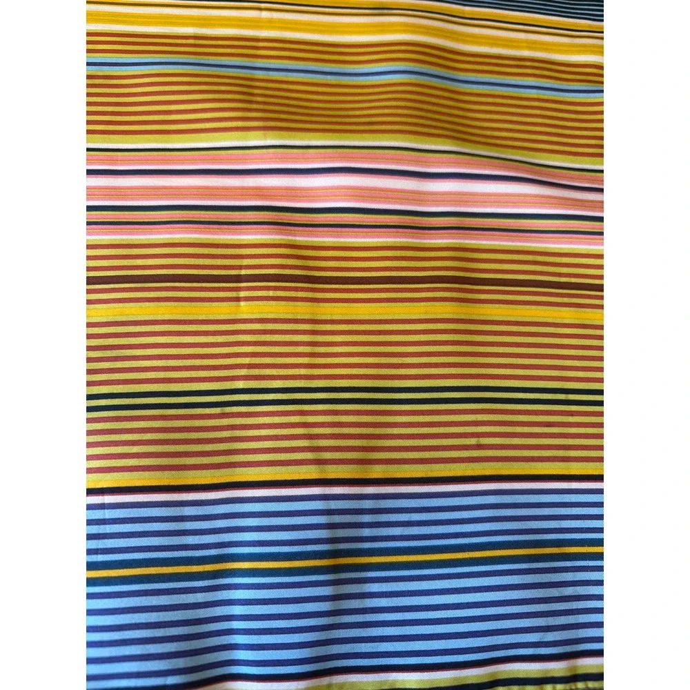 The‎ Corcoran Scarf Multi-Color 100% Silk Striped Rectangular Neck Accessory